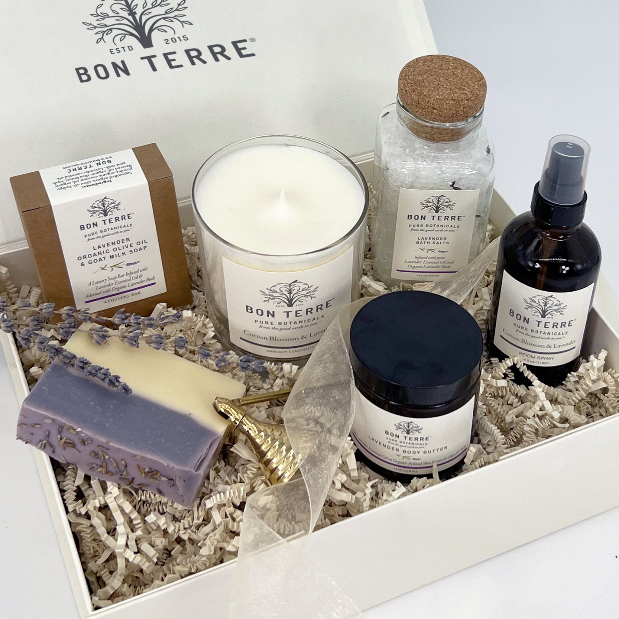 Pure Serenity Deluxe Lavender Gift Box