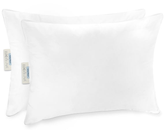 The Perfect Pillow™ by Luxe & Luna™ — Standard. It's the best pillow you'll ever sleep with. Pure luxury Made In America down and feather pillow. Oeko-Tex® Certified outer shell. Responsibly sourced down.  (1536082444347)